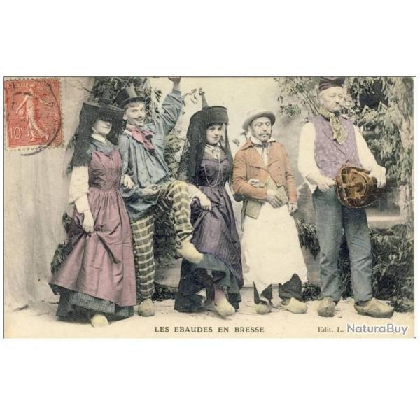 CPA 01 AIN Les Ebaudes en Bresse Costume