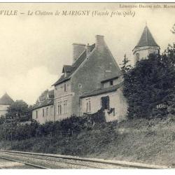 CPA 01 AIN Fleurville Le ch&acirc;teau de MARIGNY