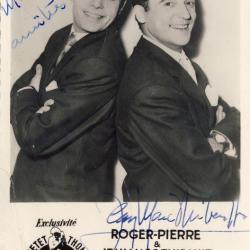 CP Autographe Roger-Pierre Jean-Marc Thibault