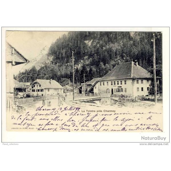 CPA Suisse Fribourg La Tzintre pr�s de Charmey