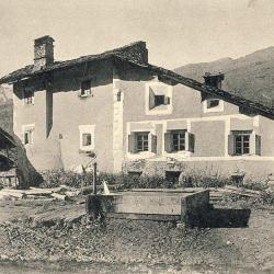 CPA Suisse Grisons Bauernhaus in Cresta Avers