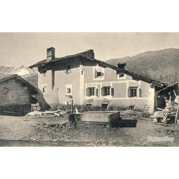CPA Suisse Grisons Bauernhaus in Cresta Avers