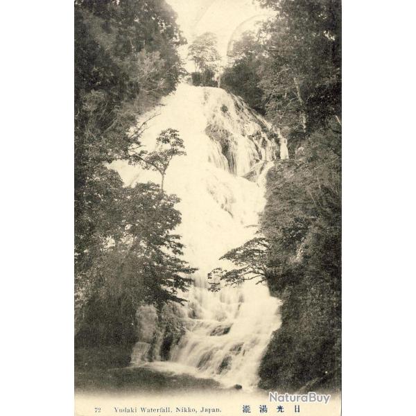 CPA Japon Japan Nikko Yudaki Waterfall 1910