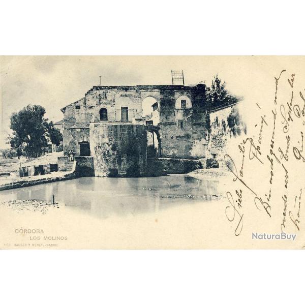 CPA ESPAGNE CORDOBA Los Molinos espana moulins