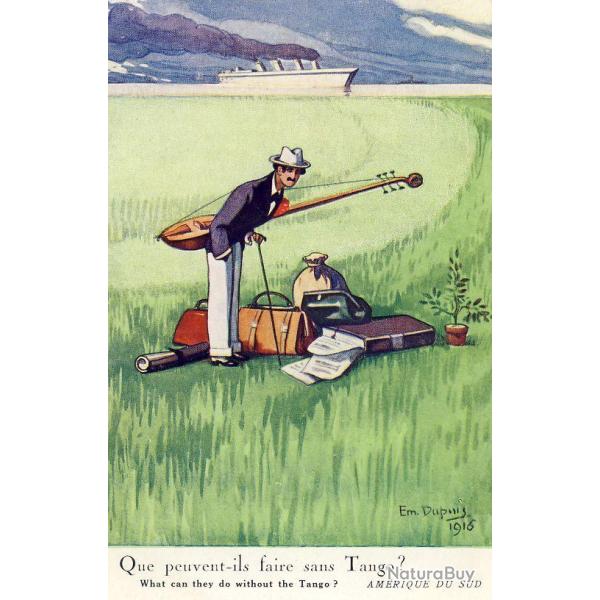 CPA illustr�e Emile DUPUIS - N�118 AMERIQUE - 1916