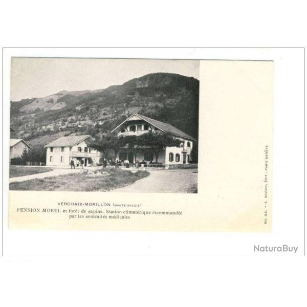 CPA 74 VERCHAIX-MORILLON Pension MOREL anim�