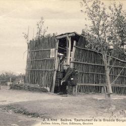 CPA 74 HAUTE-SAVOIE SALEVE  Restaurant