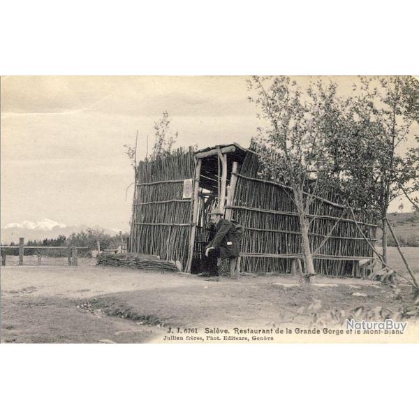 CPA 74 HAUTE-SAVOIE SALEVE  Restaurant