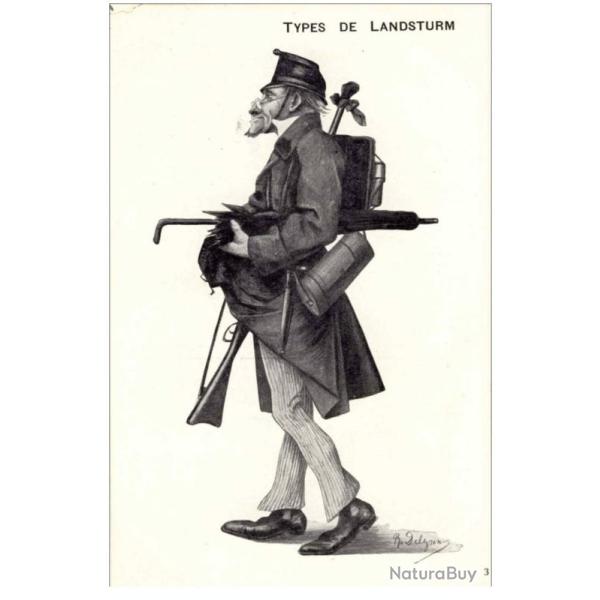 CPA illustr�e DELEYSIN R. Suisse Types de Landstrum