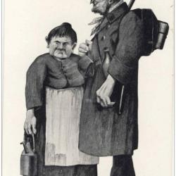 CPA illustr&eacute;e DELEYSIN R. Suisse Types de Landstrum