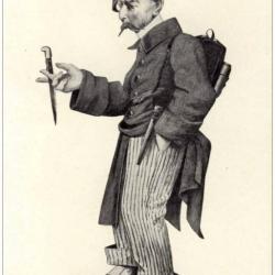 CPA illustr&eacute;e DELEYSIN R. Suisse Types de Landstrum