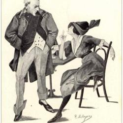 CPA illustr&eacute;e DELEYSIN R. Suisse Types de Landstrum