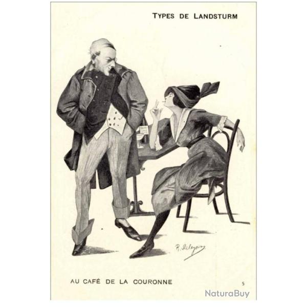 CPA illustr�e DELEYSIN R. Suisse Types de Landstrum