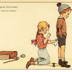 CPA Illustr&eacute;e F. PHILIPP - S&eacute;ri&eacute; 339/6 - Une bonne soeur