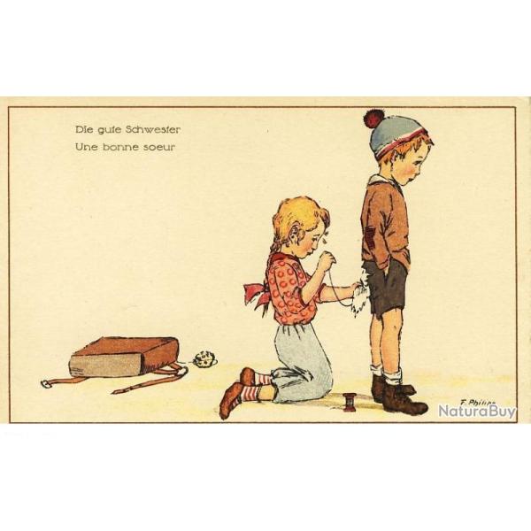 CPA Illustr�e F. PHILIPP - S�ri� 339/6 - Une bonne soeur