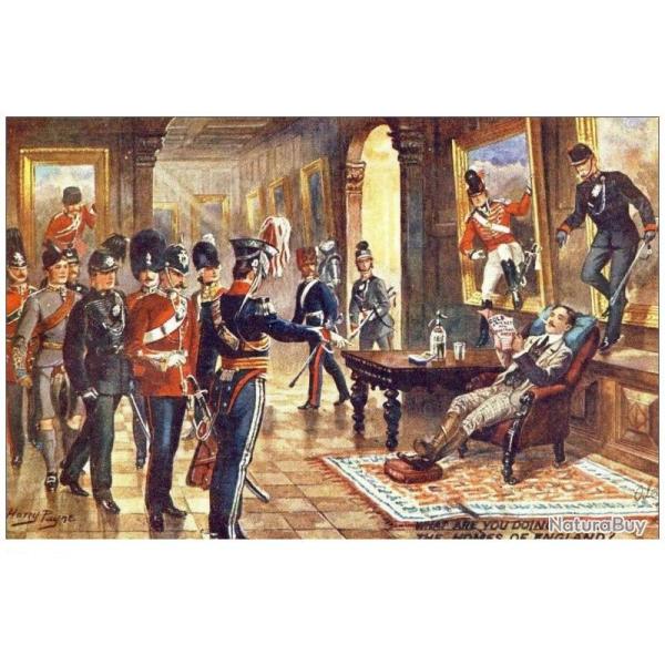 CPA illustr�e PAYNE WAKE UP ENGLAND Oilette Tuck's