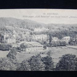 CPA R&eacute;publique Tch&egrave;que MARIENBAD Caf&eacute; Bellevue