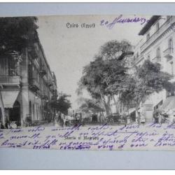 CPA Egypte Le Caire Cairo - Sharia el Magraby 1906