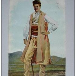 CPA BULGARIE illustr&eacute; Sophia Sofia Costume 1907