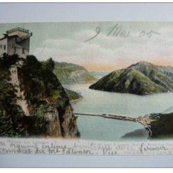 CPA SUISSE Tessin Lac Lugano Monte San Salvatore