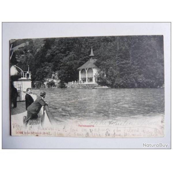 CPA SUISSE Schwytz Tellskapelle 1905