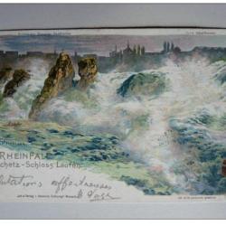 CPA SUISSE Schaffhouse Schaffhausen Rheinfall C. Steinmann