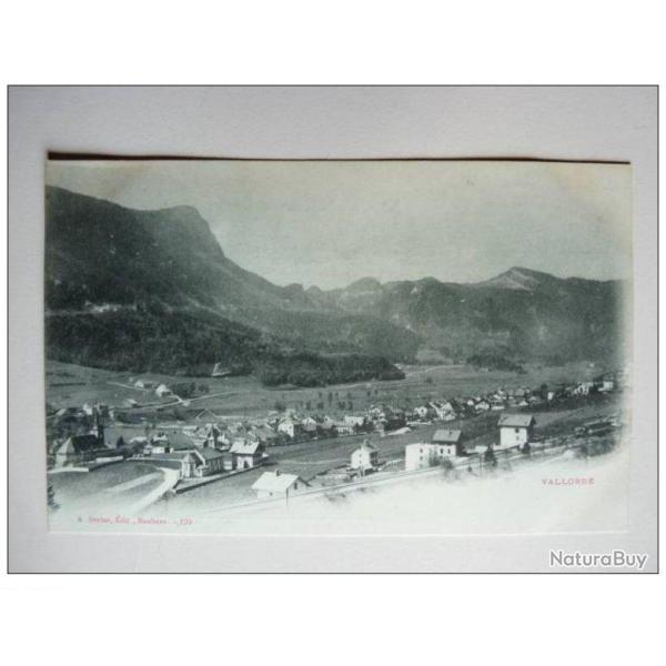 CPA SUISSE Vaud Vallorbe Petit village