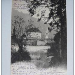 CPA SUISSE Fribourg Chateau de BROC 1902