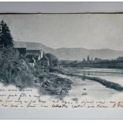 CPA Suisse Gen&egrave;ve Bords de l'Arve 1904