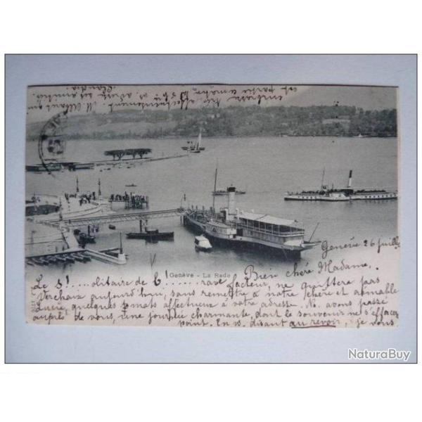 CPA Suisse Gen�ve La Rade 1900