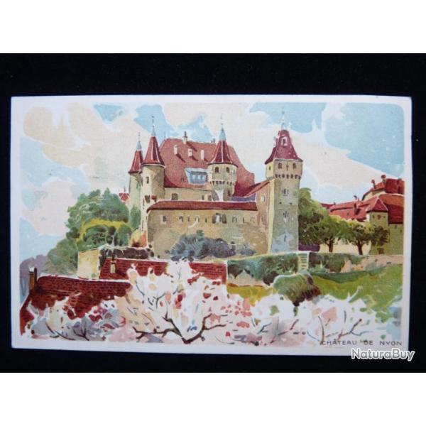 CPA Suisse Vaud Ch�teau de Nyon Peter et Kohler