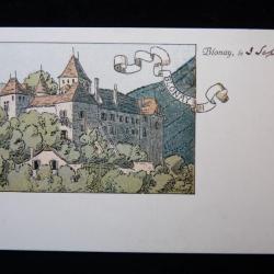CPA Suisse Vaud Blonay Le Ch&acirc;teau 1910