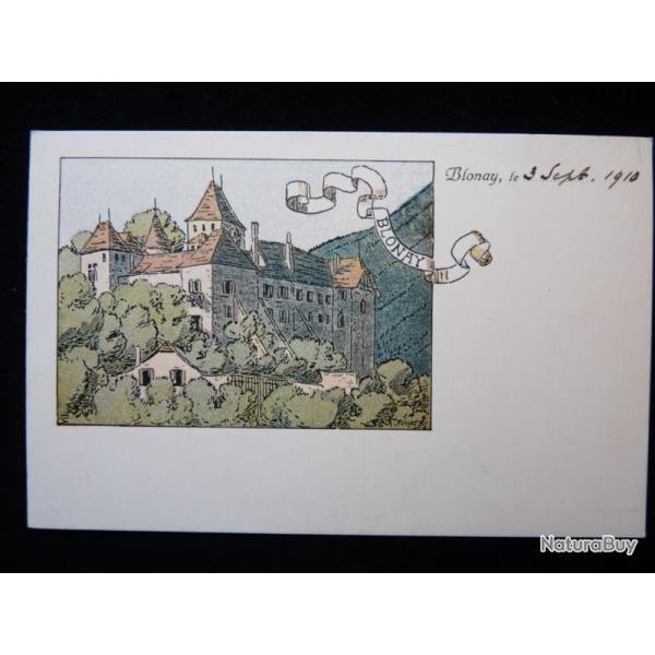 CPA Suisse Vaud Blonay Le Ch�teau 1910