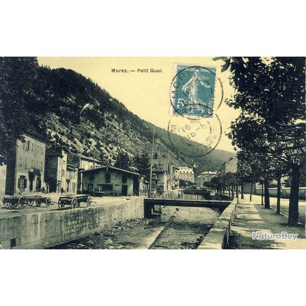 CPA 39 - JURA - MOREZ - Petit quai 1911