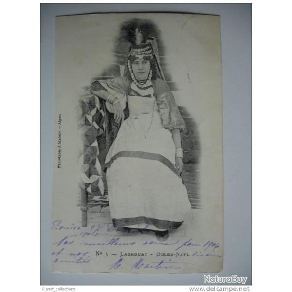 CPA ALGERIE Laghouat - Ouled-Nayl Femme 1905