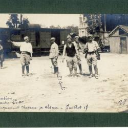 Photo guerre 1914-18 militaria militaire poilus Alsace