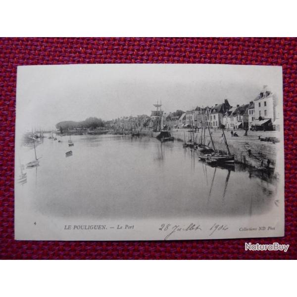 CPA 44 Le Pouliguen - Le Port 1904