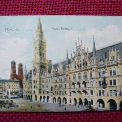 CPA Allemagne Munich Munchen Neues Rathaus 1909