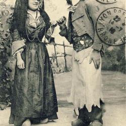 CPA 01 AIN - Bressans et Bressanes Zet et Zette 1910