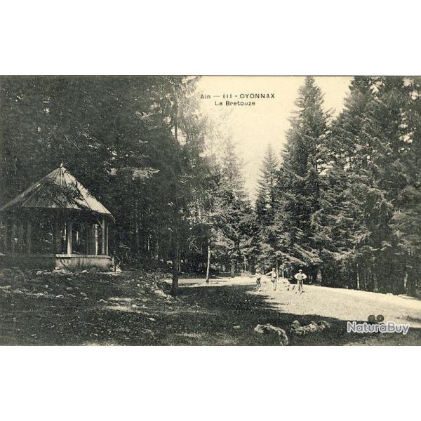 CPA 01 AIN - OYONNAX La Bretouze anim� Kiosque