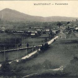 CPA 01 AIN - MARTIGNAT Petit village - Panorama