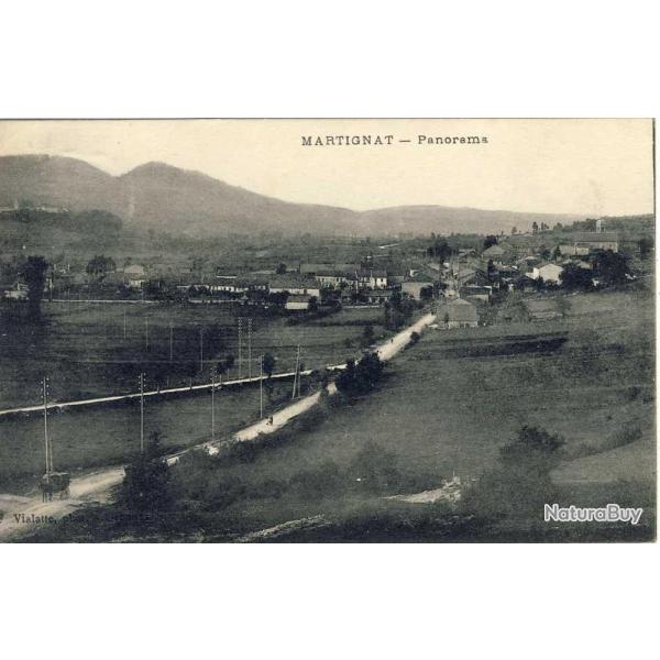 CPA 01 AIN - MARTIGNAT Petit village - Panorama