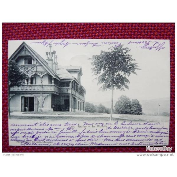 CPA Suisse Vaud - ARZIER - La Violette Vieille maison