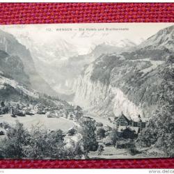 CPA SUISSE Bern - WENGEN - Hotels Breithornkette