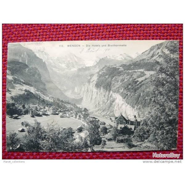 CPA SUISSE Bern - WENGEN - Hotels Breithornkette