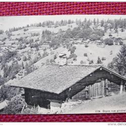 CPA SUISSE Vaud - Gryon vue générale cabane