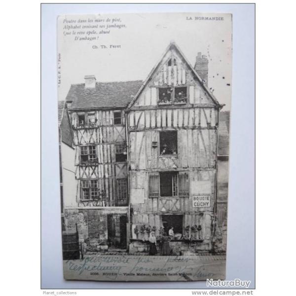 CPA 76 ROUEN Vieille Maison Saint-Maclou 1904
