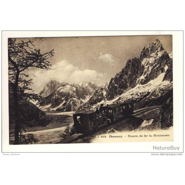 CPA 74 HAUTE-SAVOIE - CHAMONIX Chemin de fer