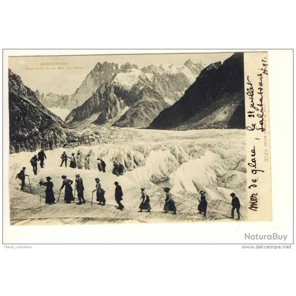 CPA 74 HAUTE-SAVOIE - CHAMONIX Montenvers