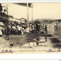 CPA 83 VAR - TOULON - SABLETTES LES BAINS